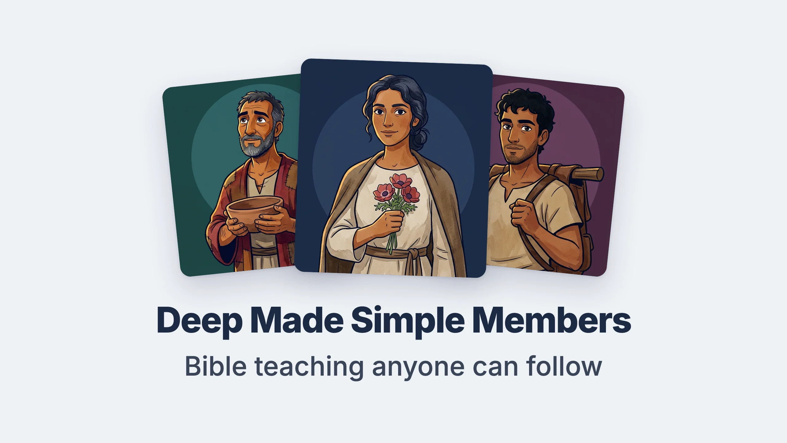 Deep Made Simple Members: Bible teaching anyone can follow